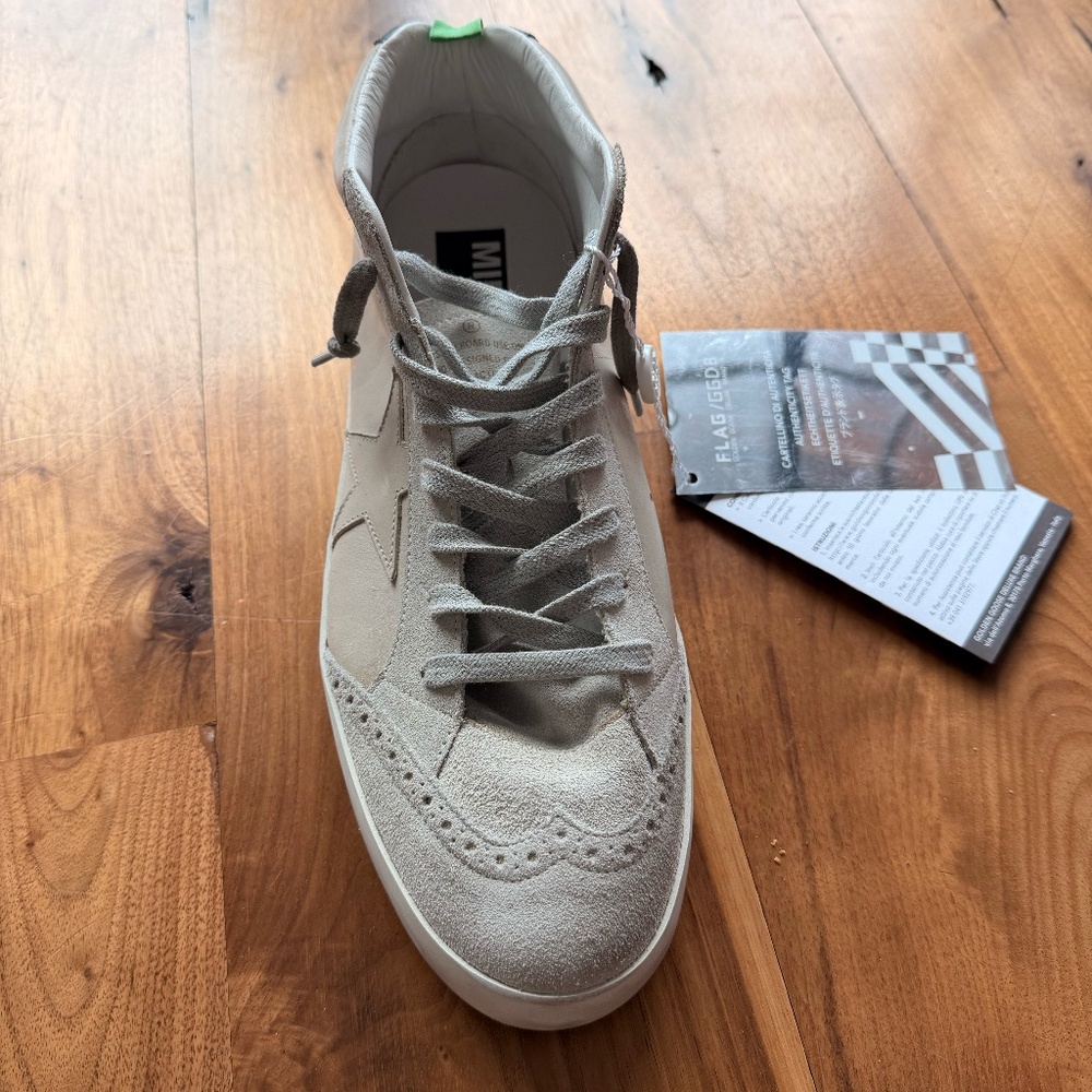 Brand New (Unworn) Golden Goose Mid Star Size 45 - Picture 6 of 7